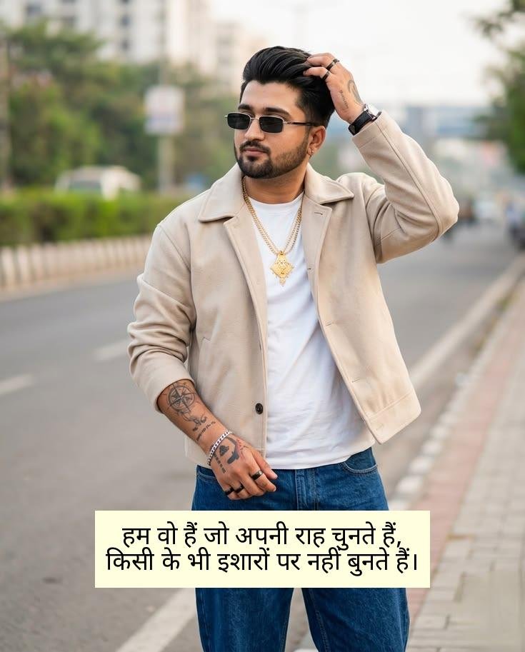 New Attitude Shayari in Hindi
