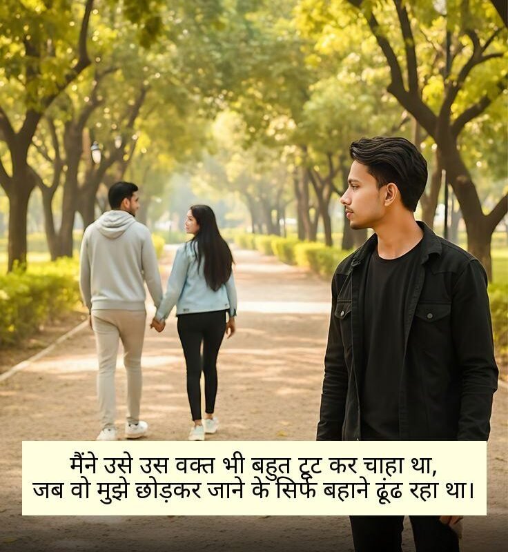2 Line Breakup Shayari