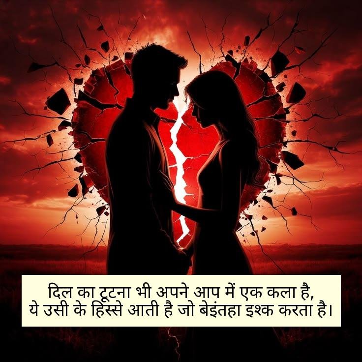 Sad Breakup Shayari in Hindi