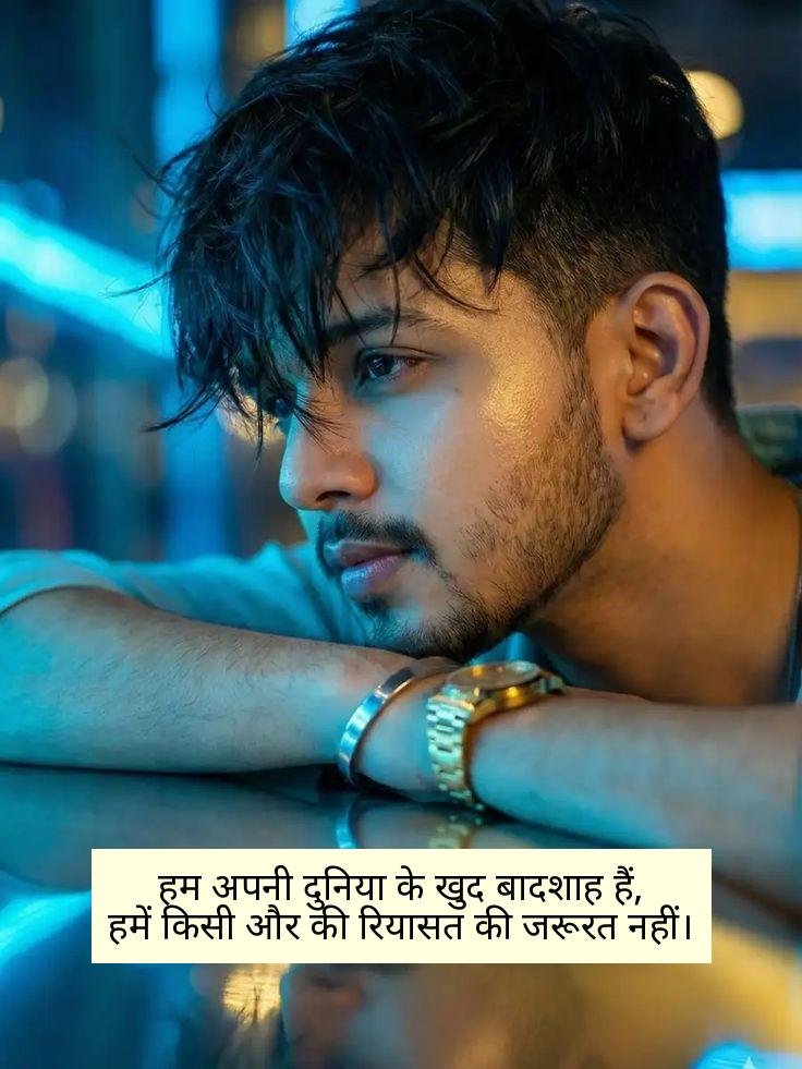 Instagram Shayari Attitude