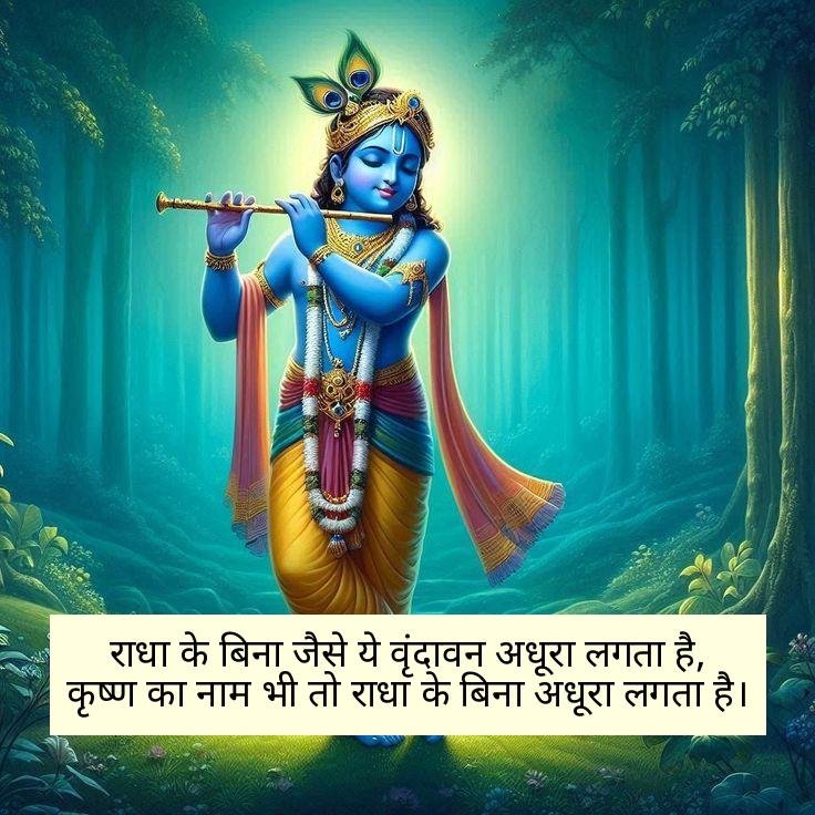Krishna Shayari Love