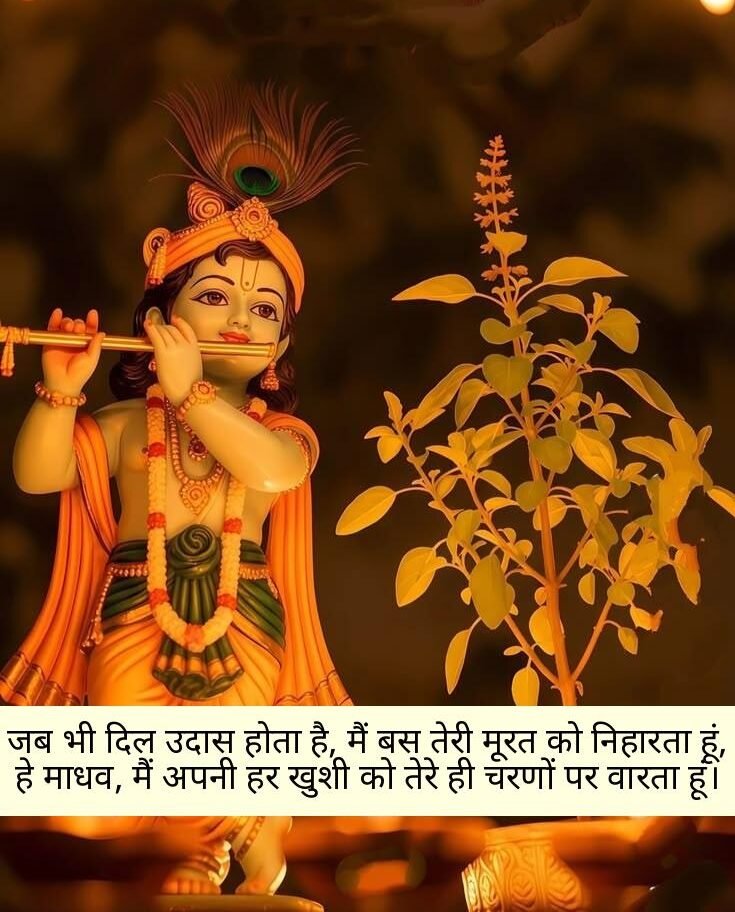 Krishna Shayari Love