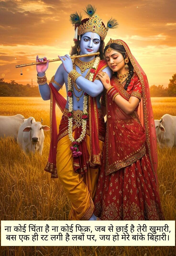 Radha Krishna Shayari