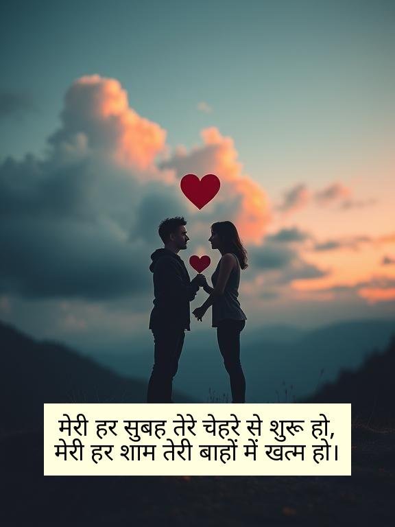 Romantic Love Shayari in Hindi