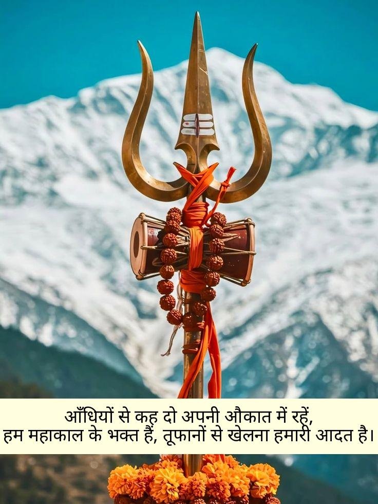 Mahakal Shayari 2 Line