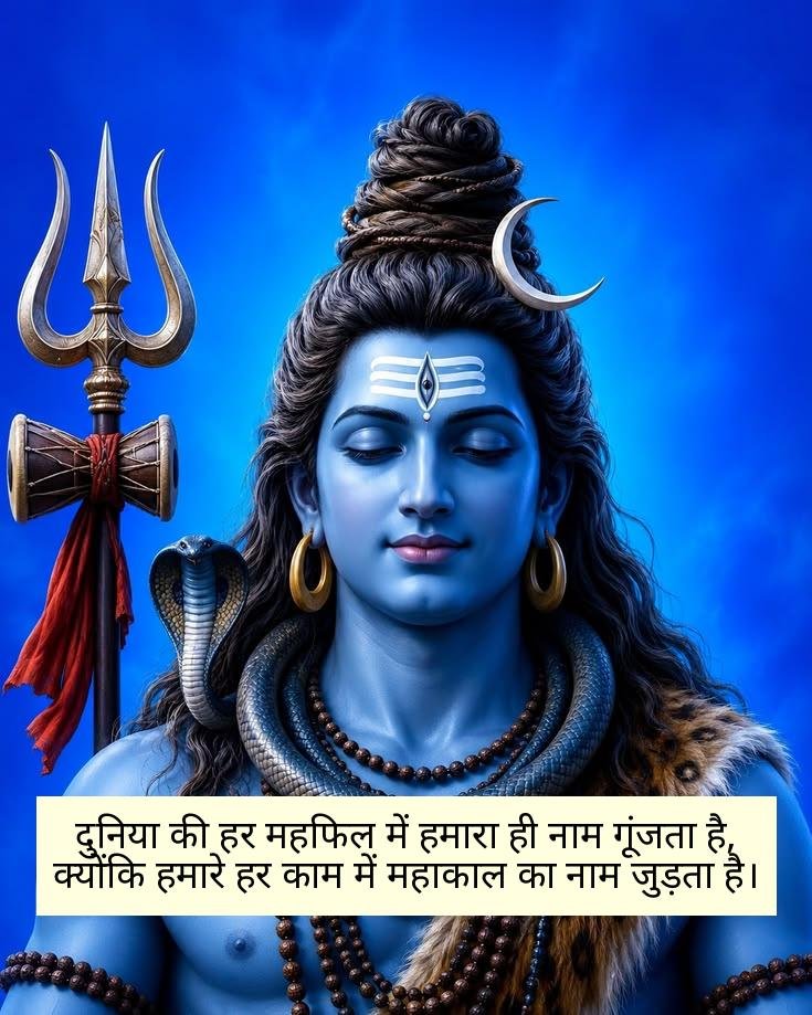 Mahakal Shayari in Hindi
