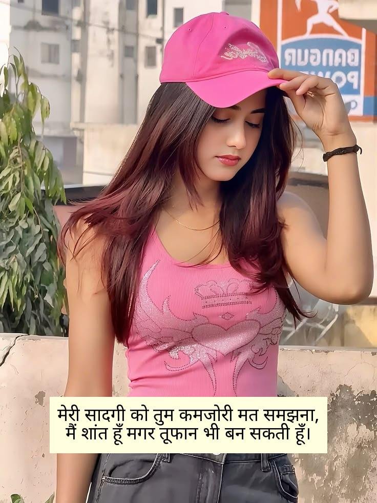 Attitude Shayari 😎 😎 😎 Girl in Hindi