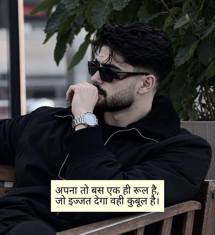 Attitude Shayari 😎 😎 😎 Boy in Hindi