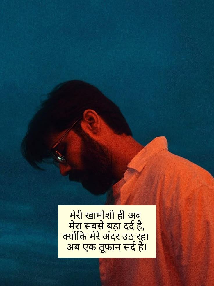 जिंदगी की दर्द भरी शायरी