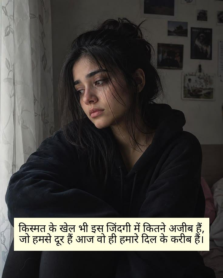 Sad Kismat Shayari