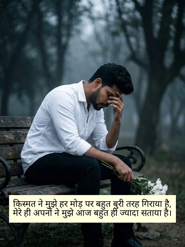 खराब किस्मत शायरी 2 लाइन
