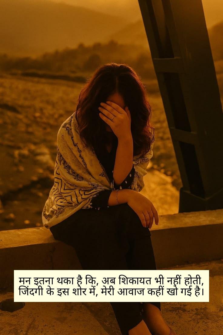 Mood Off Shayari For Girl