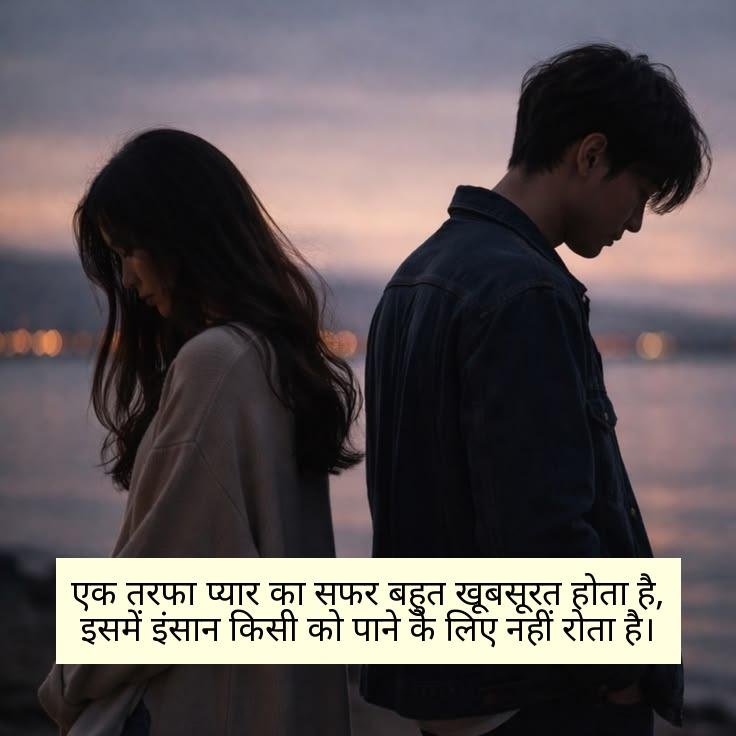 Crush One Sided Love Shayari