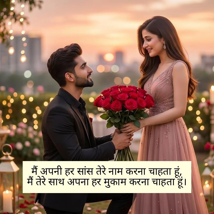I Love You Propose Shayari
