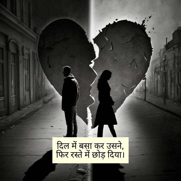 दिल टूटने वाली शायरी खतरनाक